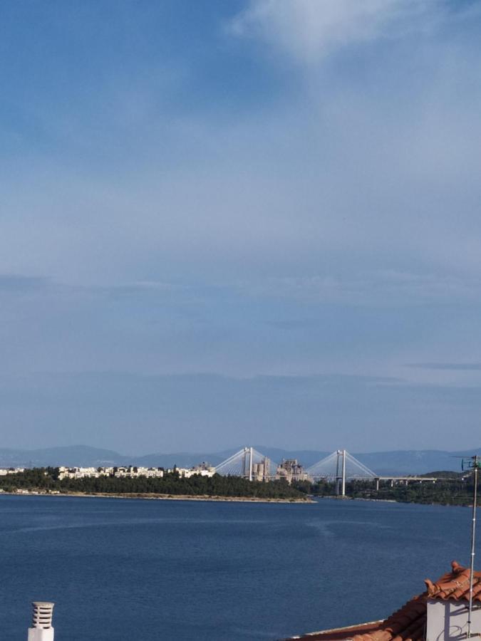 Seaview Chalkis Leilighet Karababás Eksteriør bilde